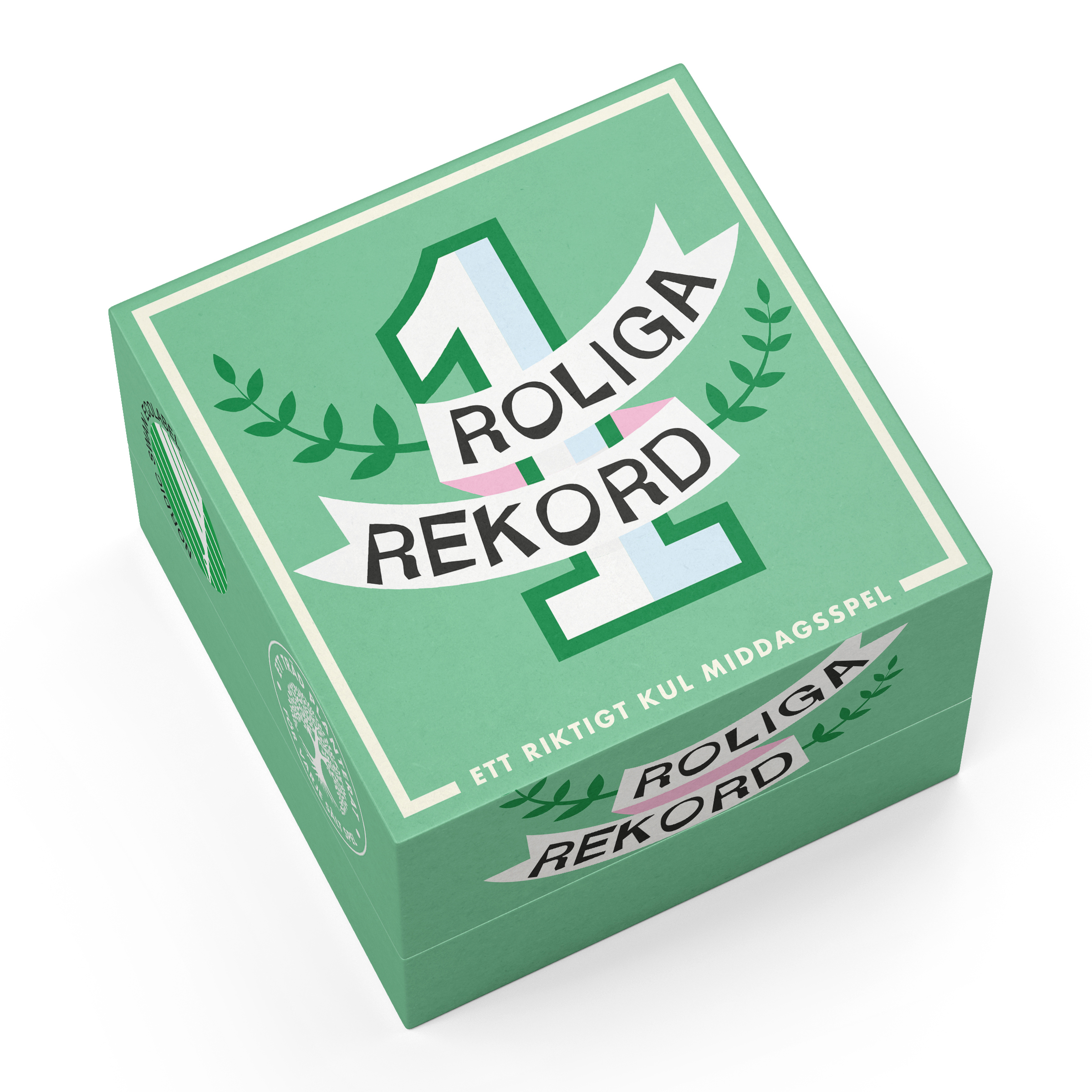 Roliga rekord -Spel i liten bekväm ask