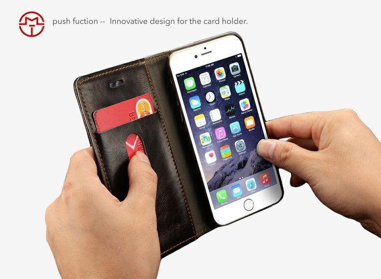 Plånboksfodral till iphone 5/5S, 6, 6 Plus, 7, 7 Plus, 8, 8 Plus,  X, XR, XS och XS Max med magnetlås - 13