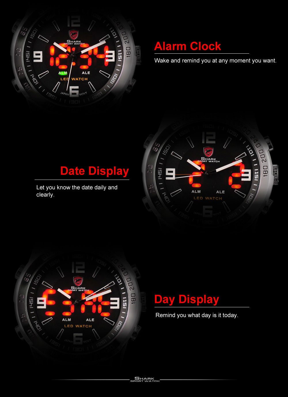 SHARK Sport Watch - Bull Shark - 16