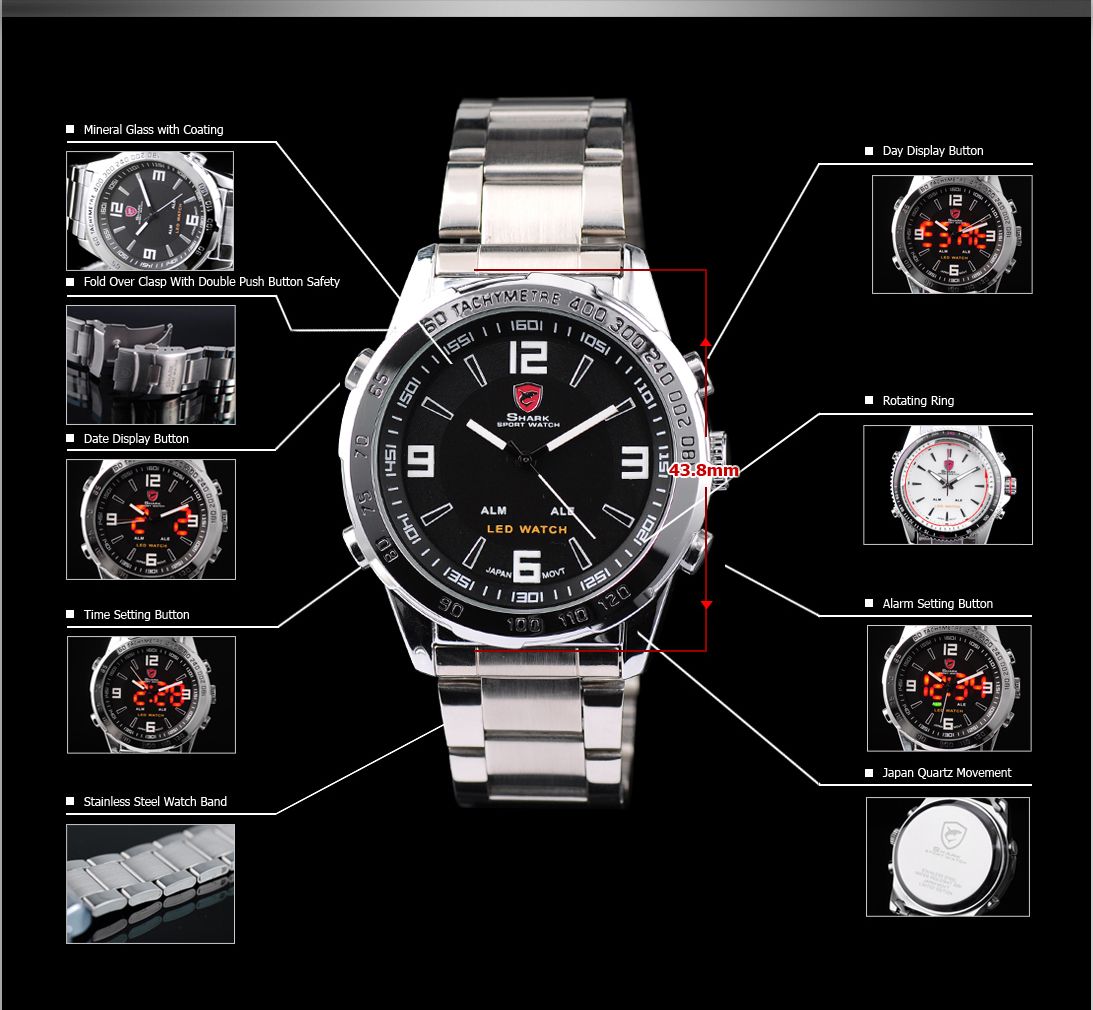 SHARK Sport Watch - Bull Shark - 2