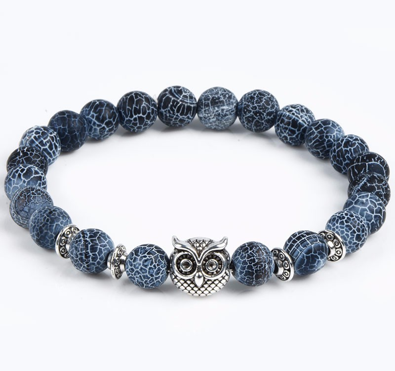 Armband "Buddha -Owl"