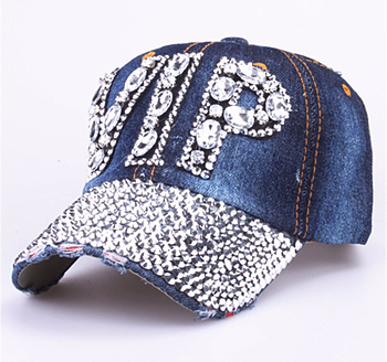 Strasskeps VIP -Jeans