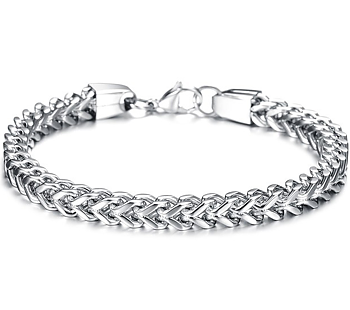 Armband i Rostfritt stål  6,2 mm