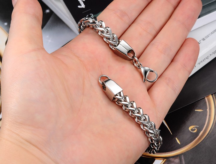 Armband i Rostfritt stål  6,2 mm - 4