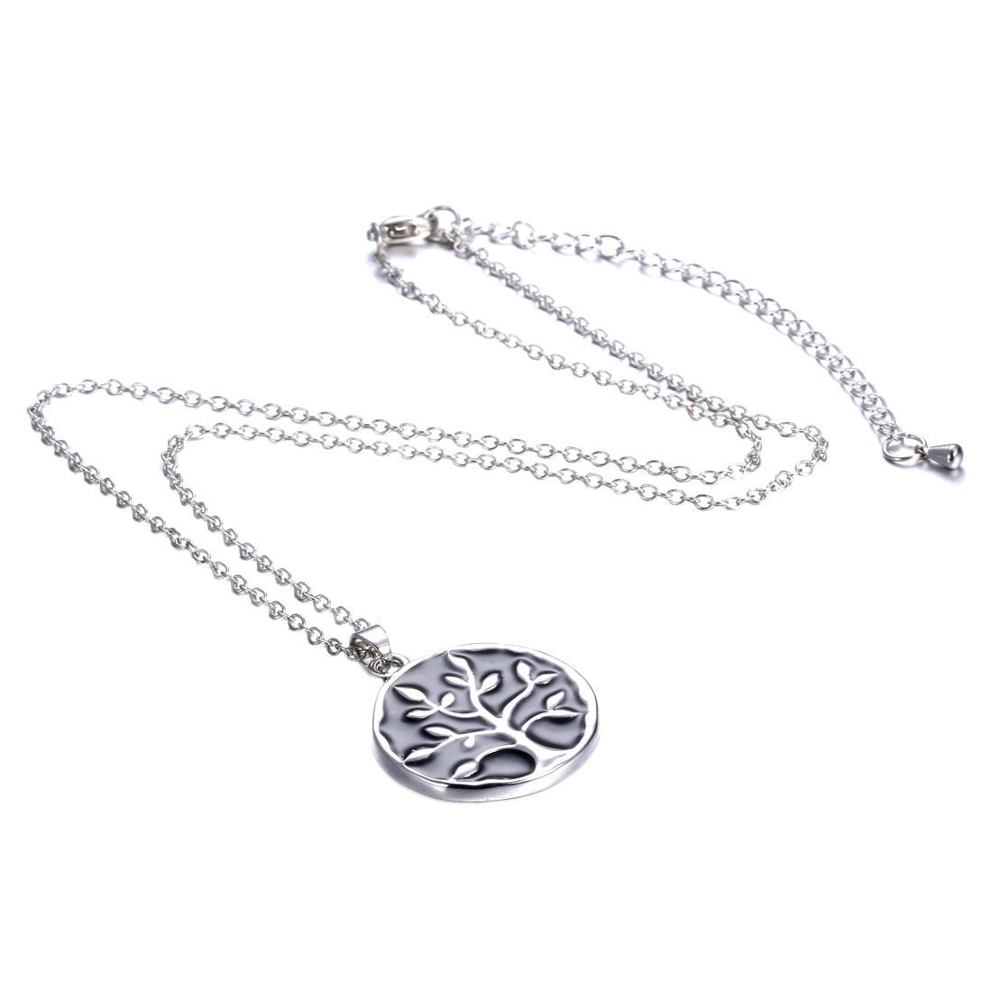 Halsband "Lifes tree" -Silverfärgad - 2