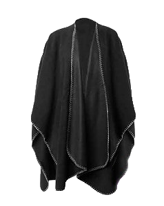 Poncho Nightingale -Svart