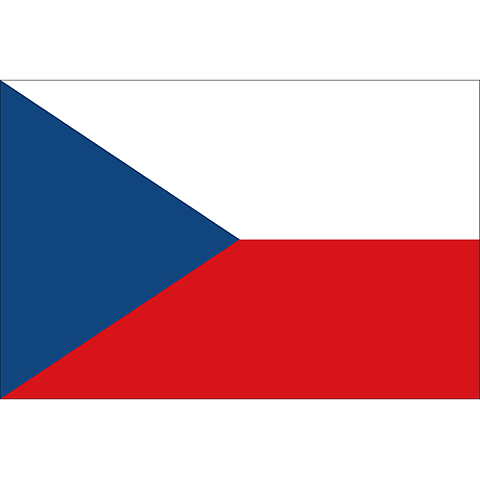 Nationsflagga Tjeckien