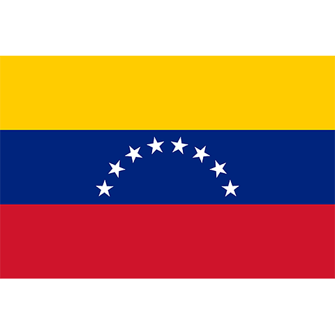 Nationsflagga Venezuela