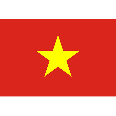 Nationsflagga Vietnam