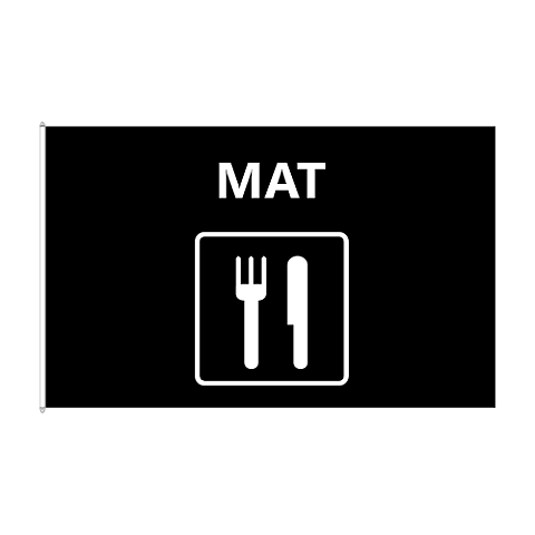 Flagga Mat