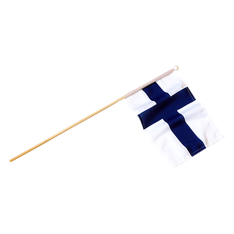 Handflagga Finland 4-pack