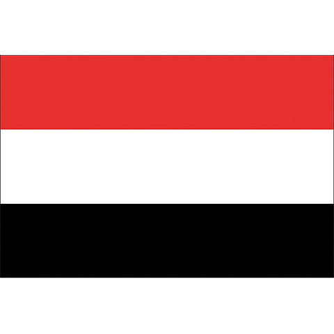 Nationsflagga Jemen