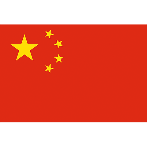 Nationsflagga Kina