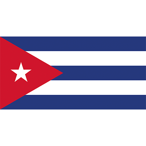 Nationsflagga Kuba
