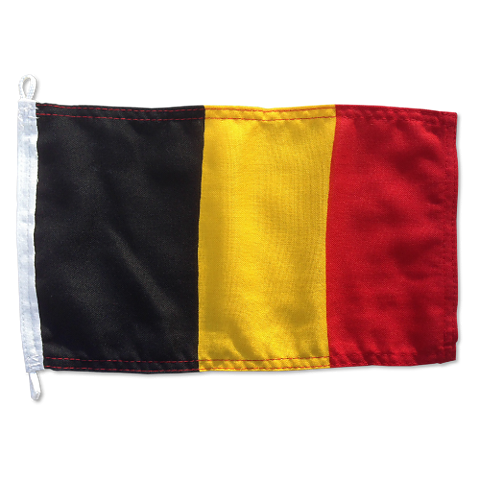 Gästflagga Belgien 30x19 cm