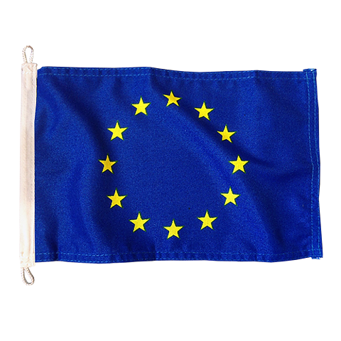 Gästflagga EU 30x19 cm
