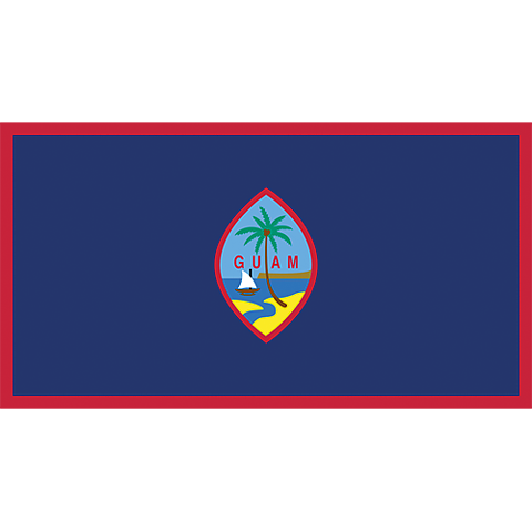 Nationsflagga Guam