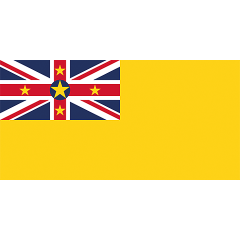 Nationsflagga Niue