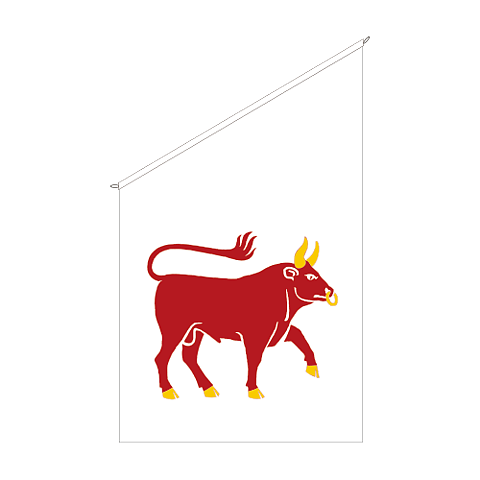 Fasadflagga Dalsland - vapen