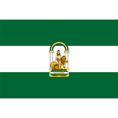 Flagga Andalusien