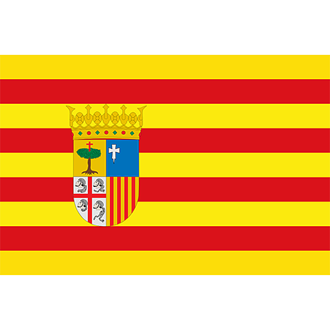 Flagga Aragonien
