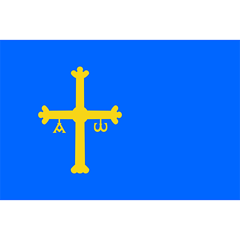 Flagga Asturien