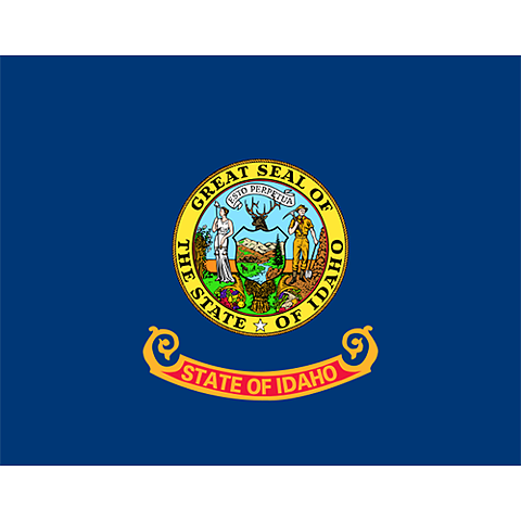 Flagga Idaho