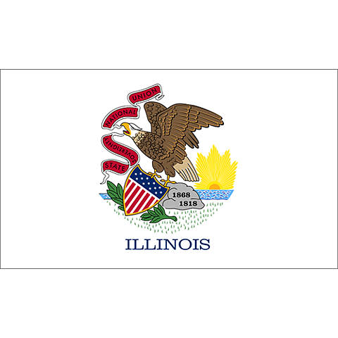 Flagga Illinois