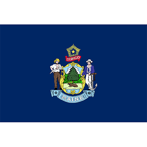 Flagga Maine