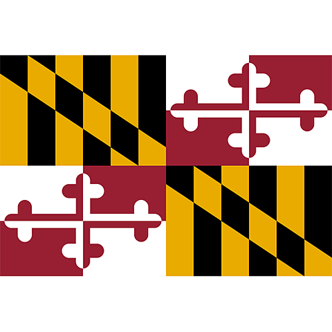 Flagga Maryland