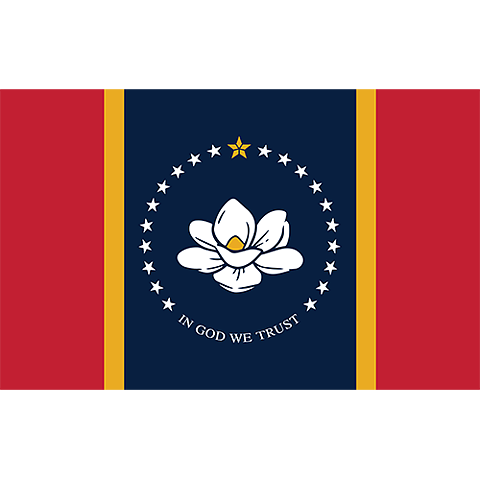 Flagga Mississippi