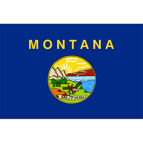 Flagga Montana