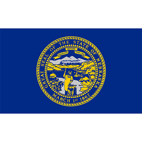 Flagga Nebraska