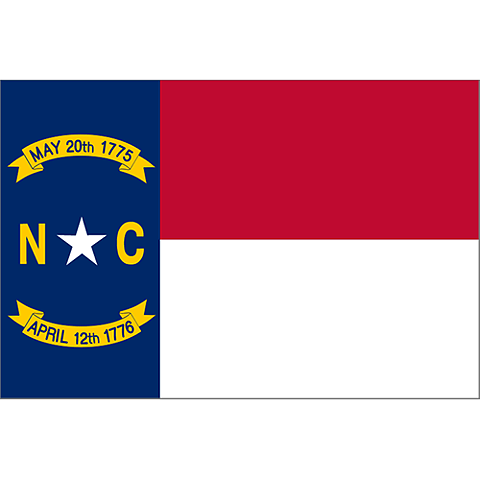 Flagga North Carolina