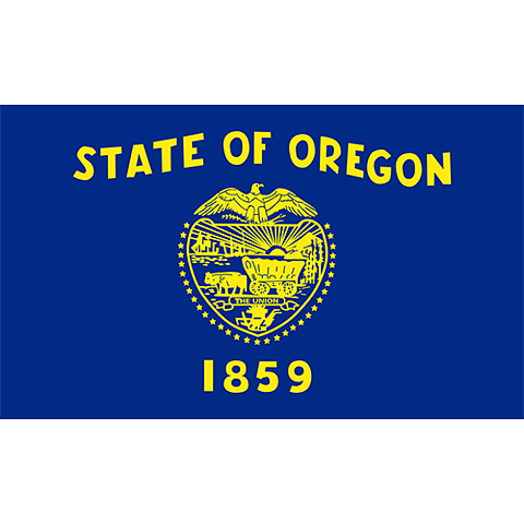Flagga Oregon