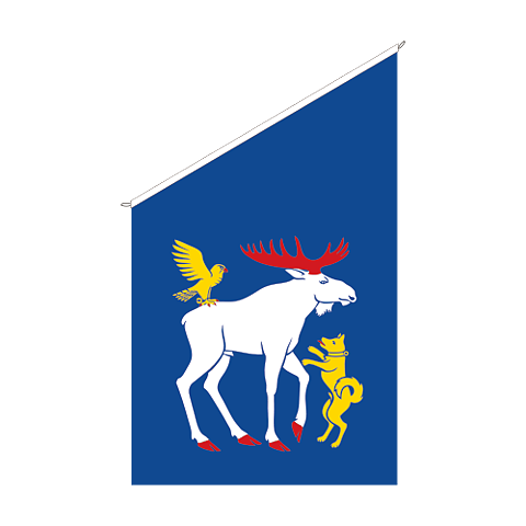 Fasadflagga Jämtland - vapen