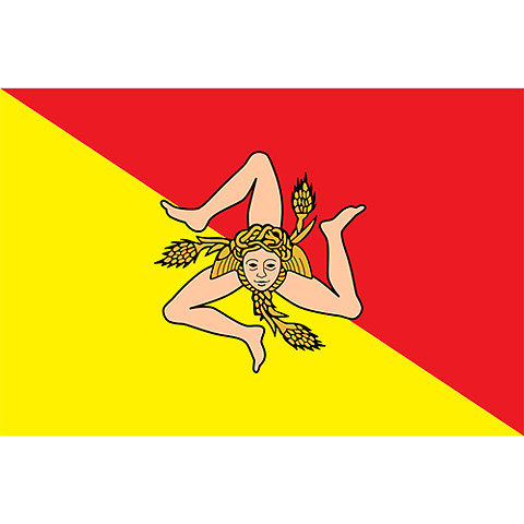 Flagga Sicilien