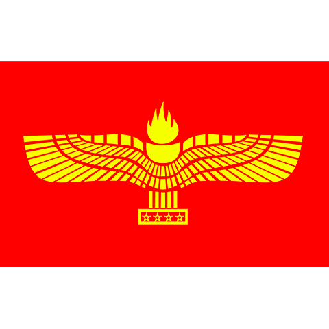 Flagga Syrianska flaggan