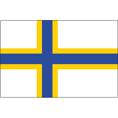 Flagga Sverigefinska flaggan