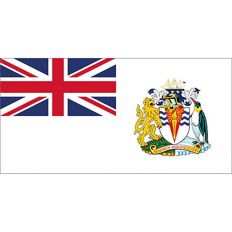 Flagga Brittiska Antarktis