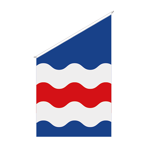 Fasadflagga Medelpad - vapen