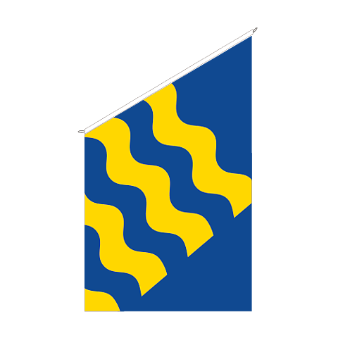 Fasadflagga Norrbotten - vapen