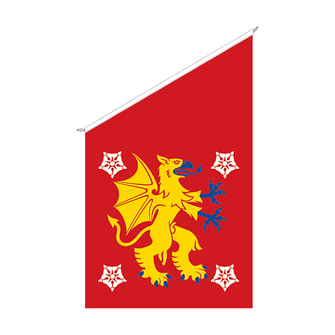 Fasadflagga Östergötland - vapen