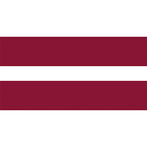 Nationsflagga Lettland
