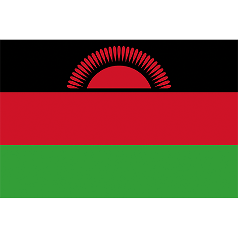 Nationsflagga Malawi
