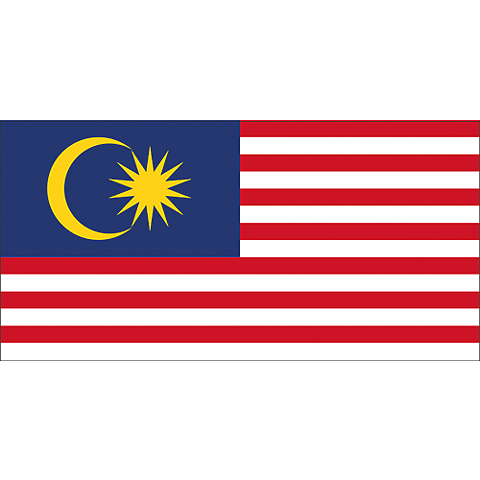 Nationsflagga Malaysia