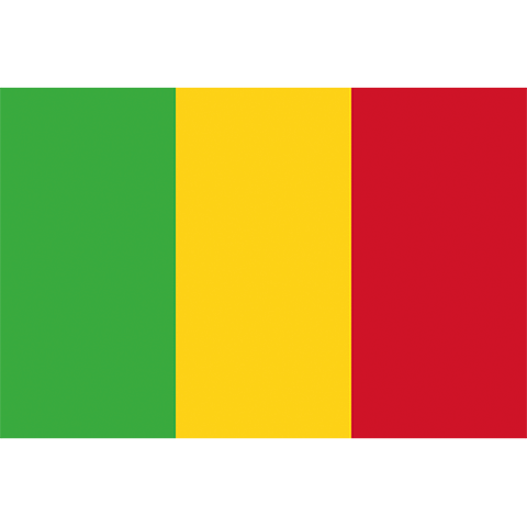 Nationsflagga Mali