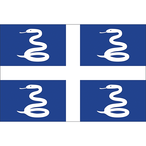 Nationsflagga Martinique
