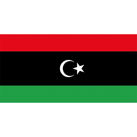 Nationsflagga Libyen (1951-68)
