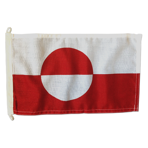 Gästflagga Grönland 30x19 cm